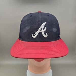 Vintage Twins Enterprise Atlanta Braves Adjustable Snapback Hat